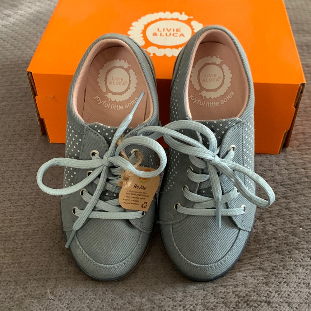 Livie & Luca denim sneaker. Brand New with tag